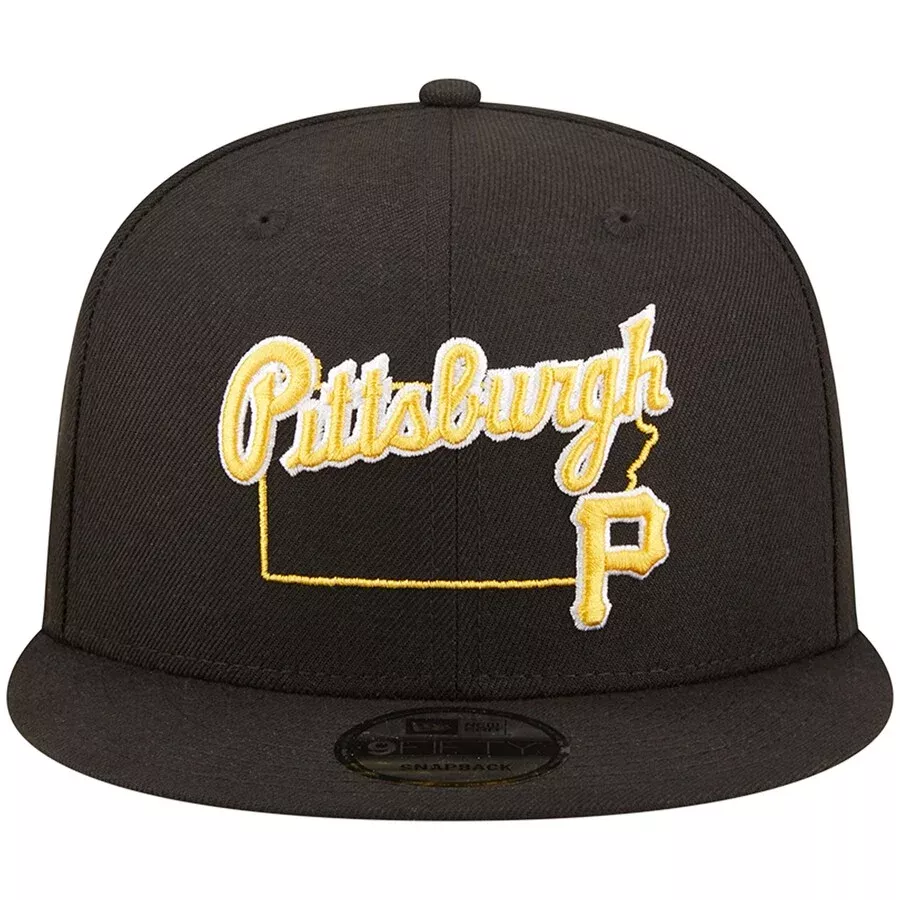 New Era Pittsburgh Pirates State Logo 9FIFTY Snapback Hat