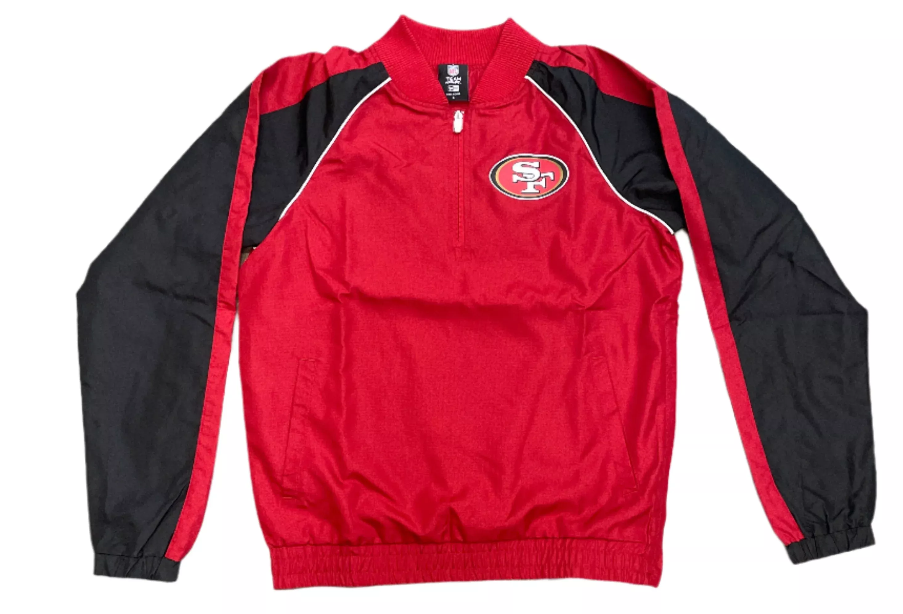 New Era San Francisco 49ers 1/4 Zip Jacket