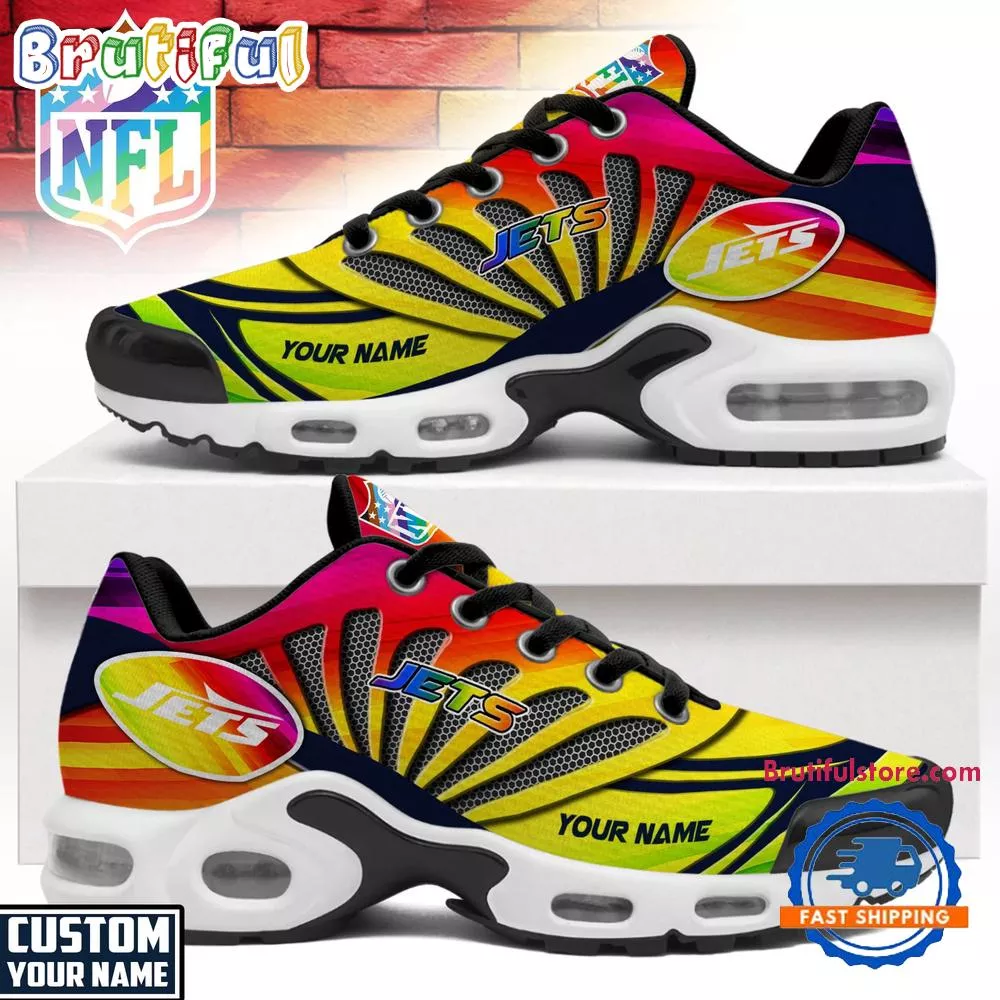 New York Jets NFL Pride Month Custom Air Max Plus Shoes