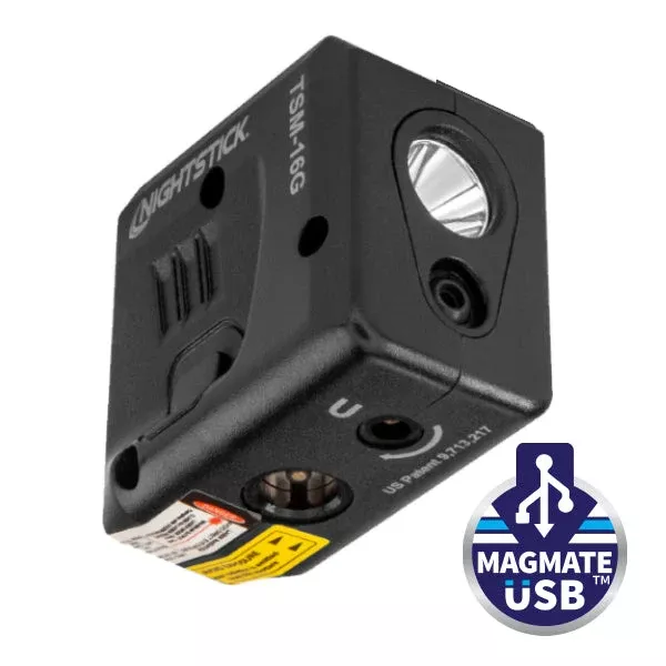 Night Stick Light w/Green Laser for Springfield Armory Hellcat
