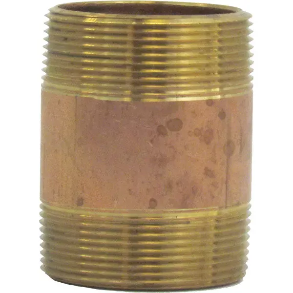 Nipple 2 Inch MPT x 3 Inch MPT – Brass
