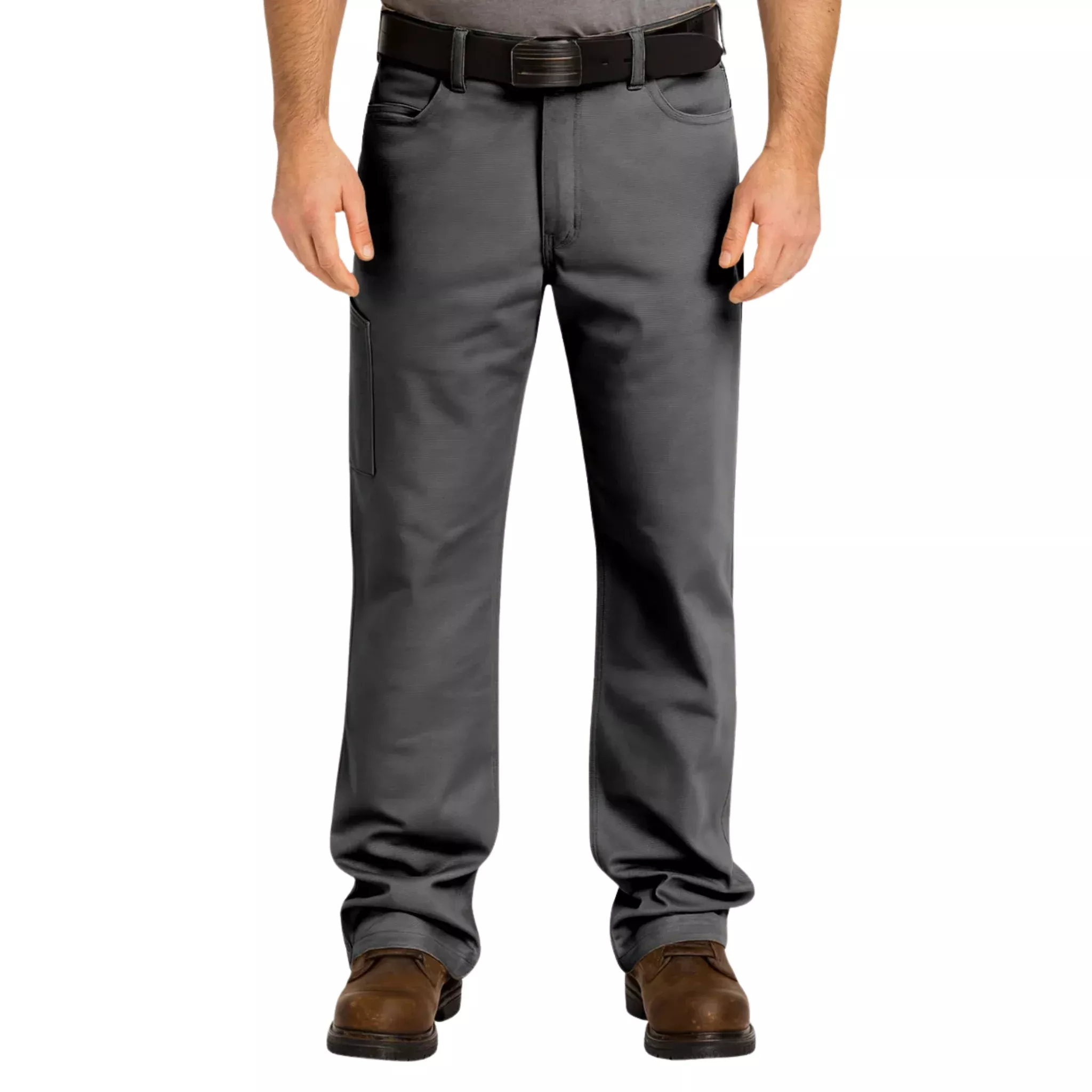 NKE Men's Flame Resistant Stretch Work Pant - Grey