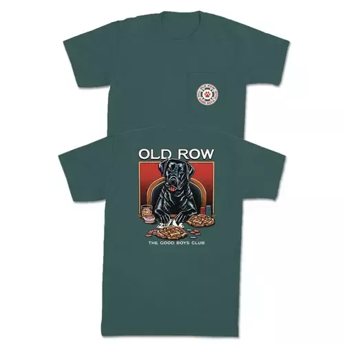 Old Row Men's The Black Jack Tee - Green
