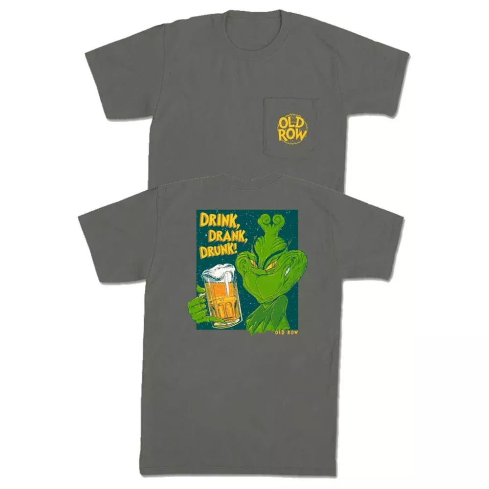 Old Row Men's Drink Drank Tee - Gray