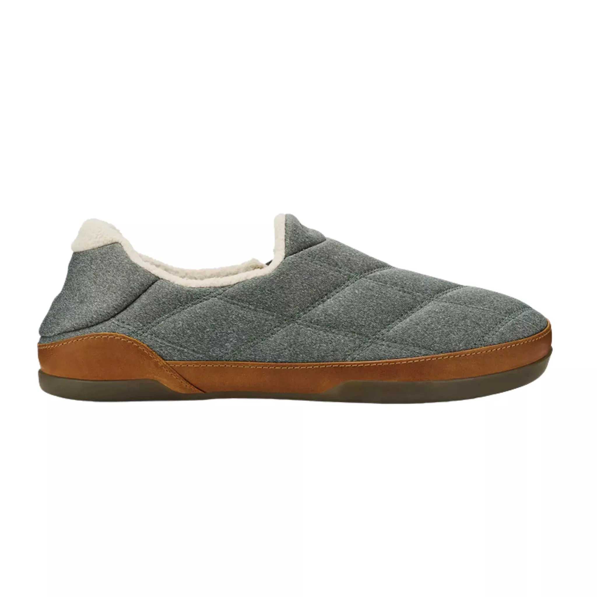 Olukai Men's Puku`I Slippers - Ash