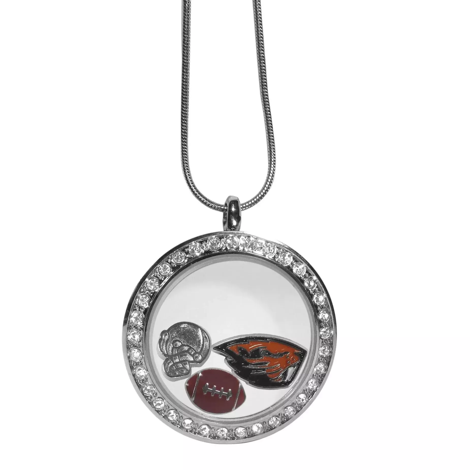 Oregon St. Beavers Locket Necklace