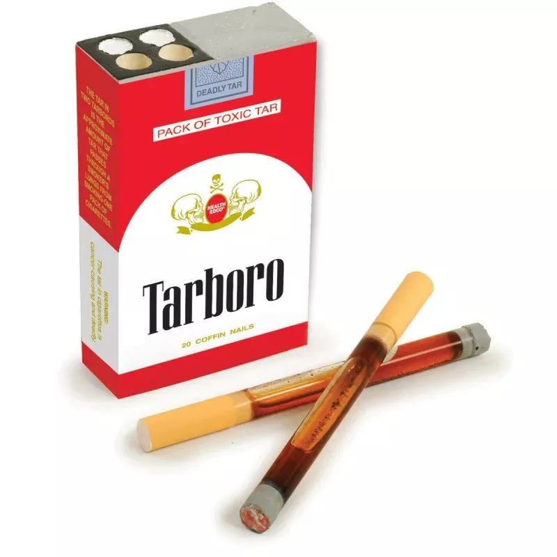 A Pack of Toxic Tar Display