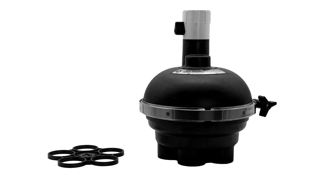 Pentair Top Feed Complete 1.5 ” 5-Port Actuator T-Valve w/ QuikStop | 225570