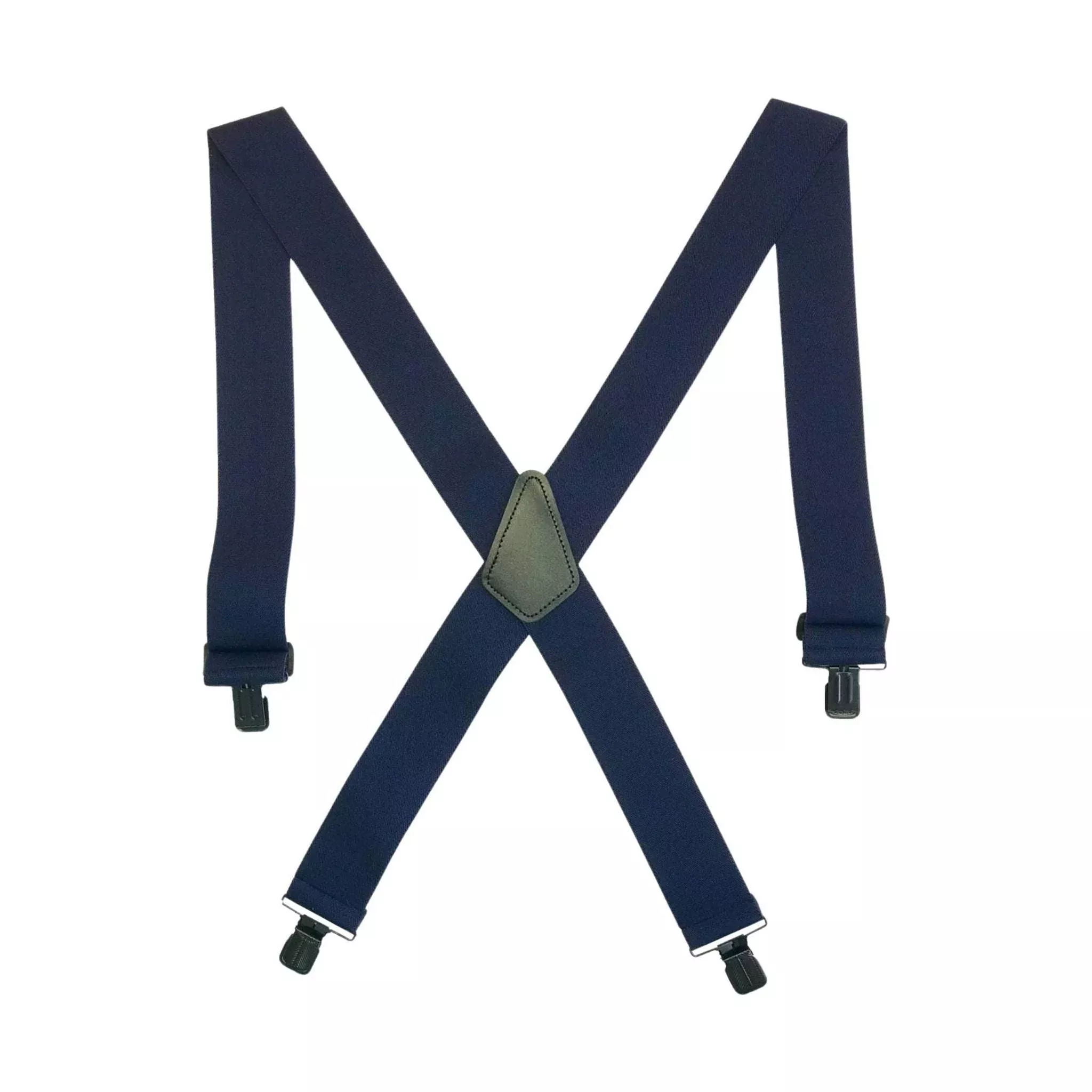 Perry 2 Inch Clip On Suspenders - Navy