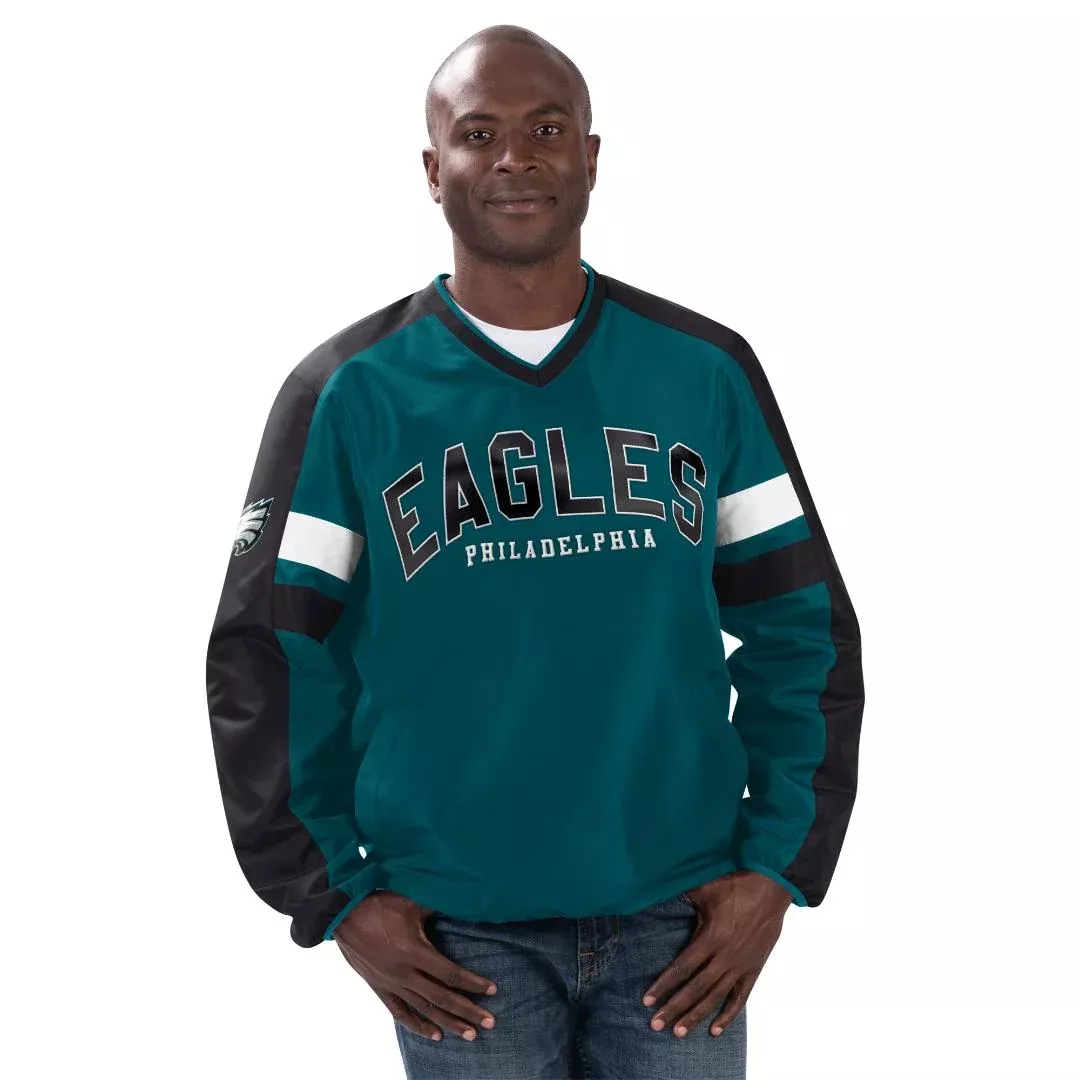 PHILADELPHIA EAGLES MEN’S DRAFT PICK PULLOVER JACKET