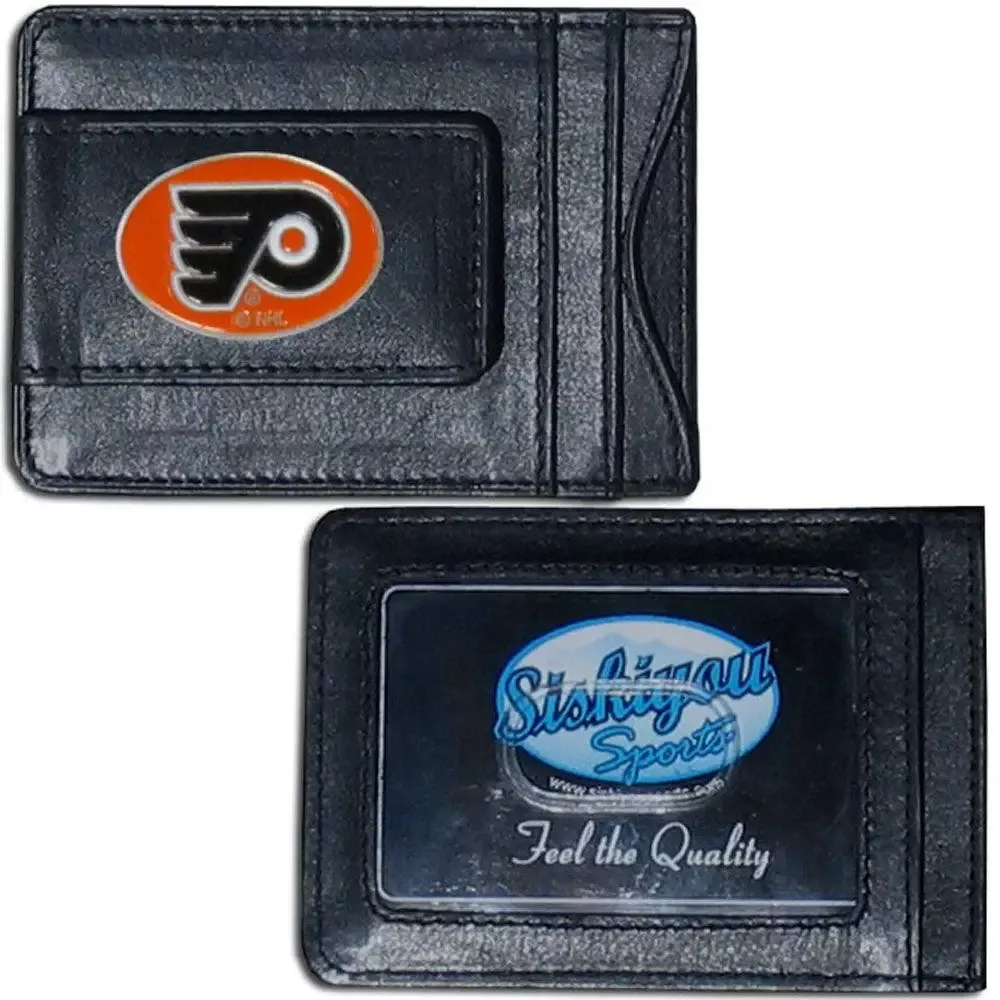Philadelphia Flyers Leather Cash & Cardholder