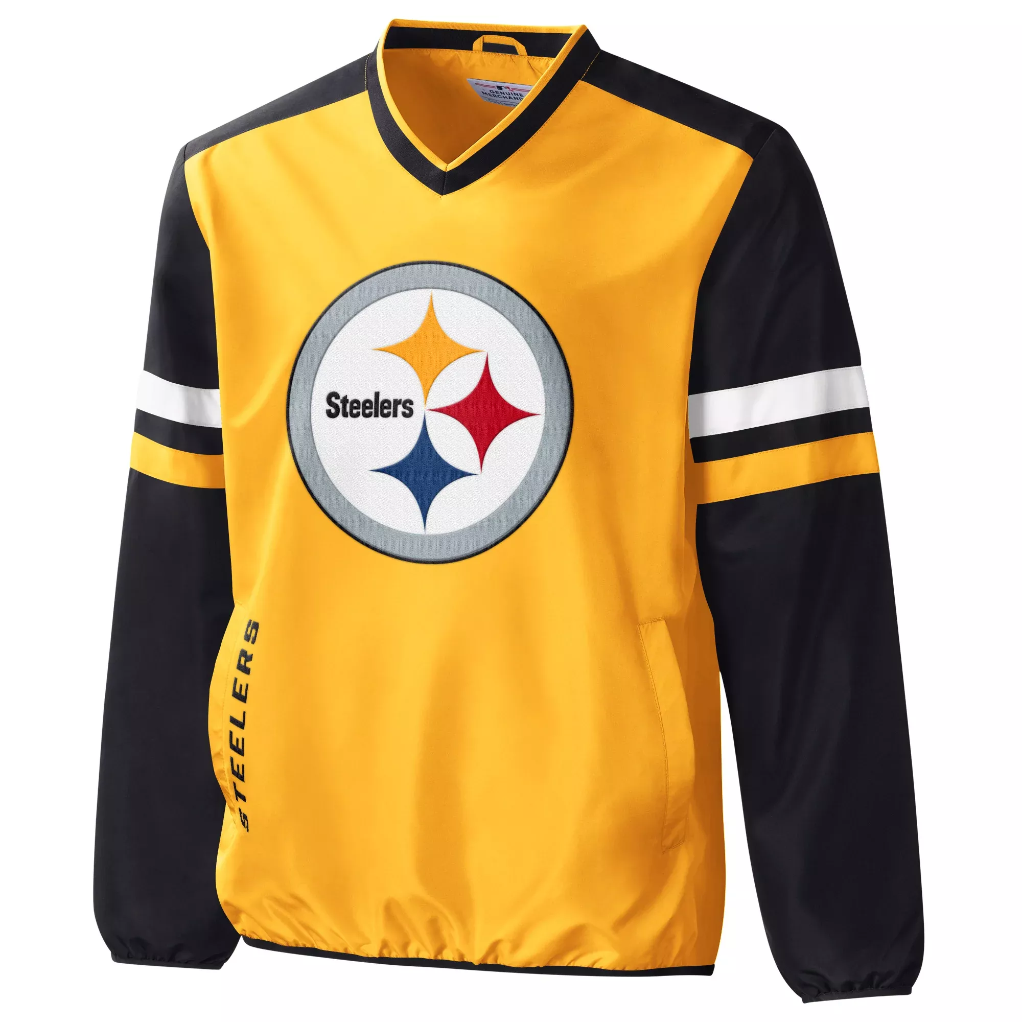 PITTSBURGH STEELERS MEN’S BATTER BOX PULLOVER JACKET