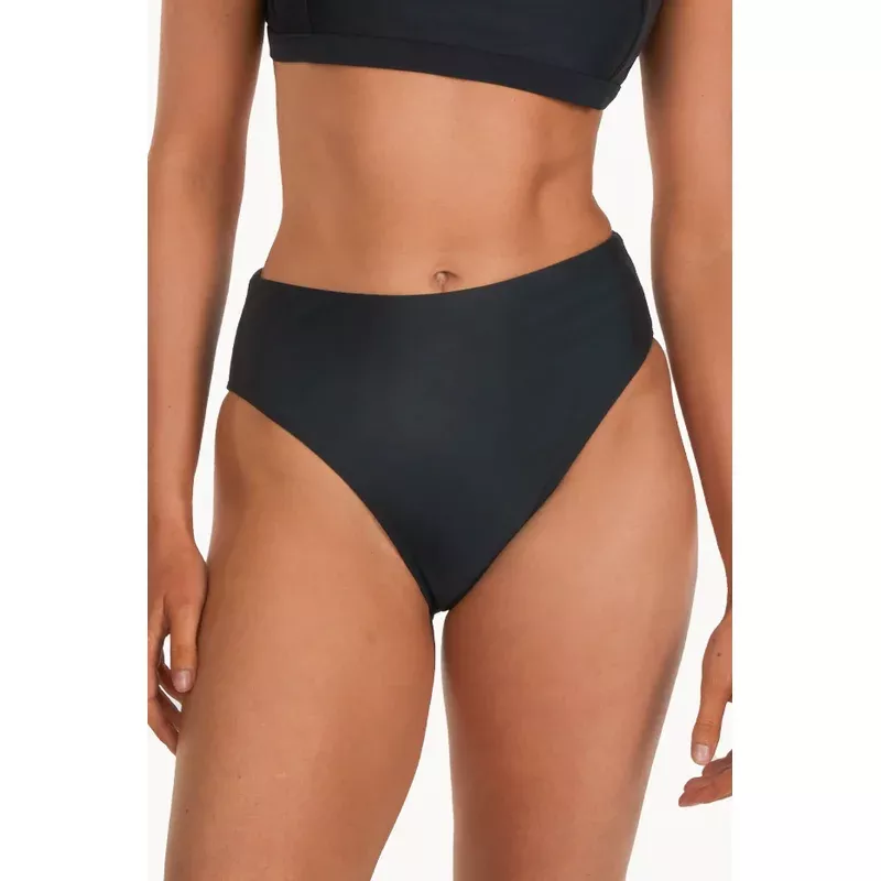 Plain High Rise High Leg Pant