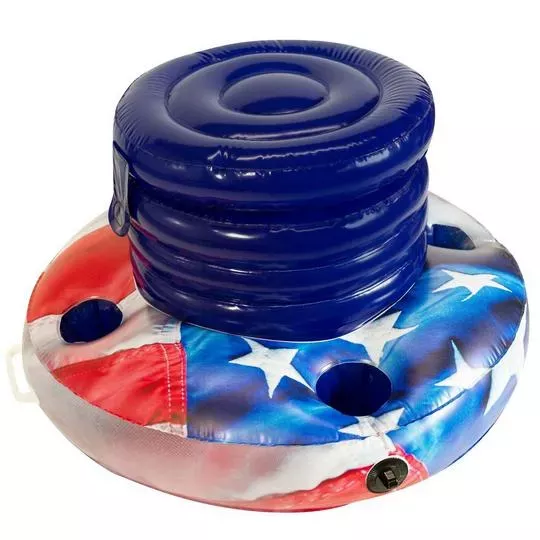 Pool Candy – Stars & Stripes Floating Drink Cooler