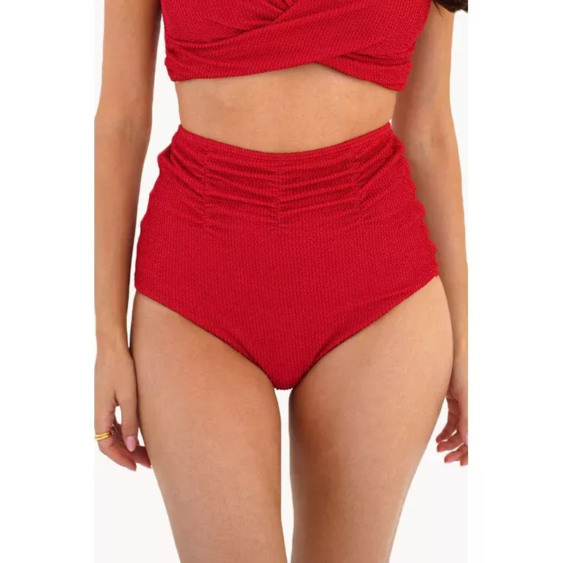 Retro Deco High Waist Gathered Pant