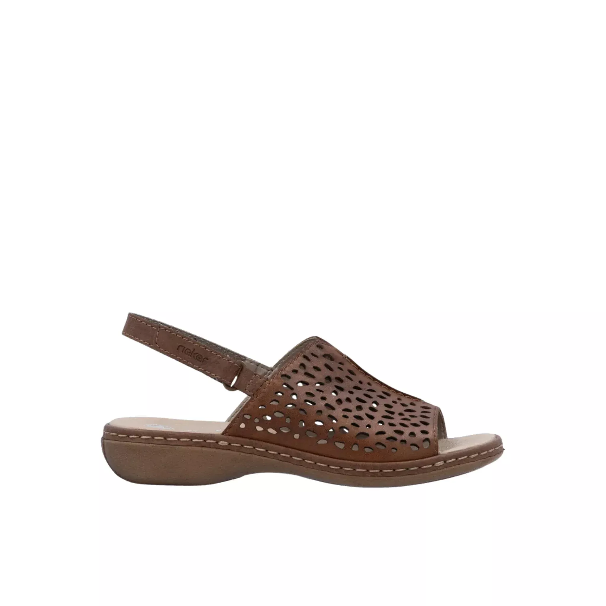 Rieker Women’s Regina Sandals – Tabacco/Chestnut