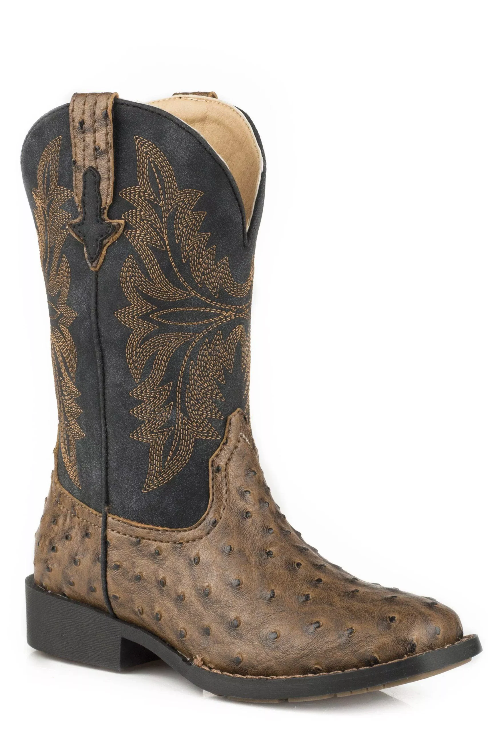 ROPER BIG ROPER BOYS FAUX OSTRICH
