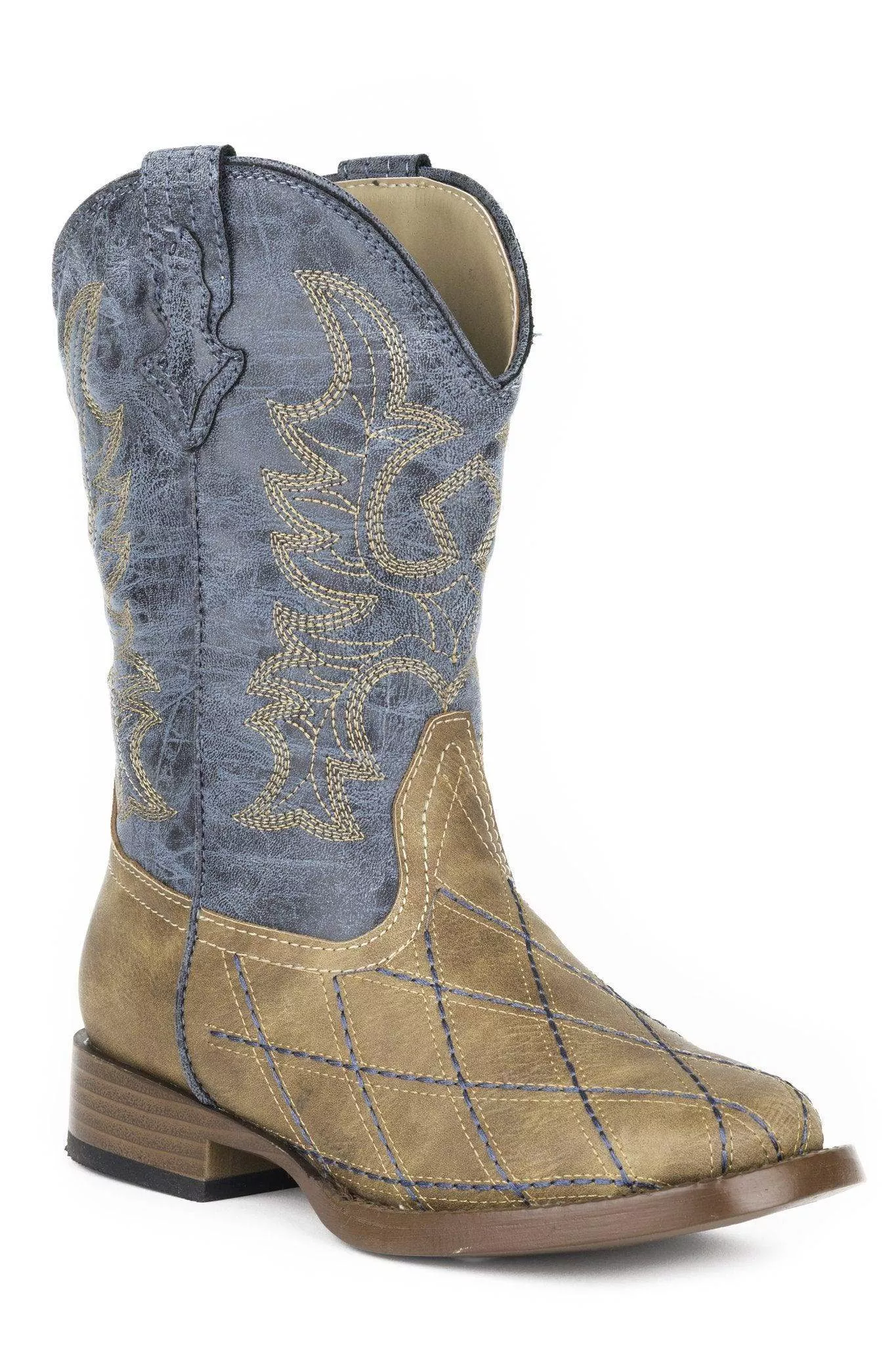 ROPER BIG ROPER BOYS TAN AND NAVY
