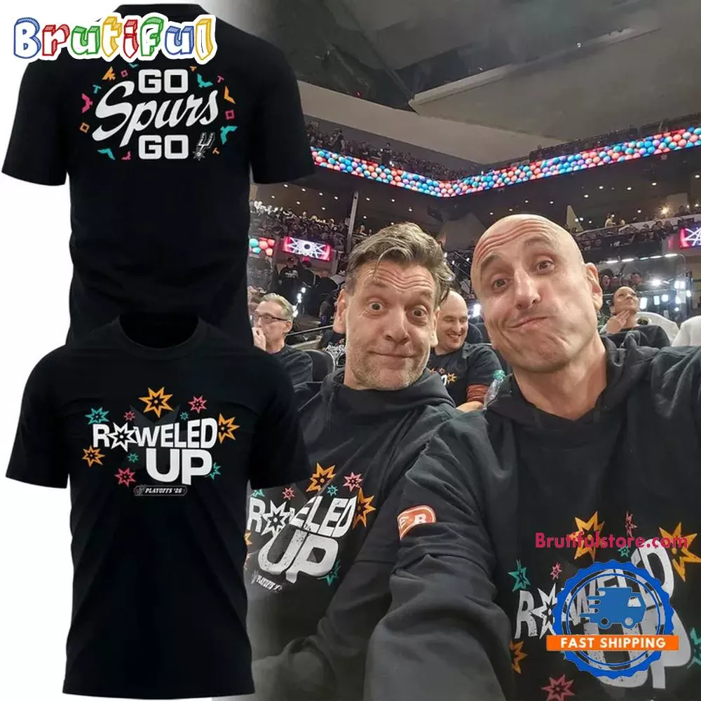 ROWELED UP San Antonio Spurs T Shirt