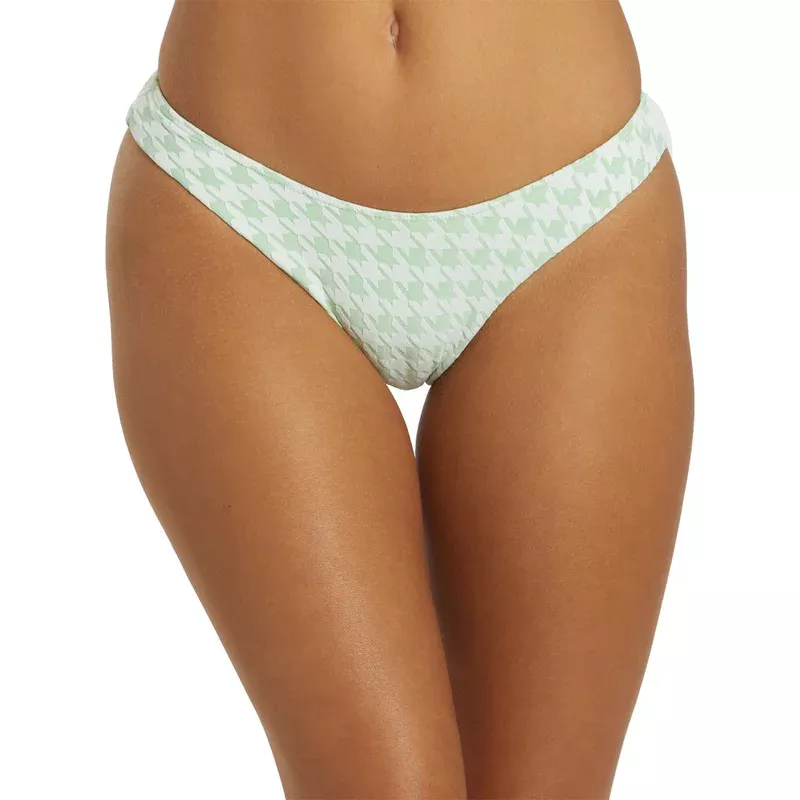 Roxy Women’s Check It High Leg Cheeky Bikini Bottom