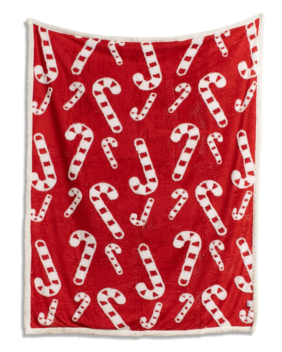 The Royal Standard Candy Cane Throw