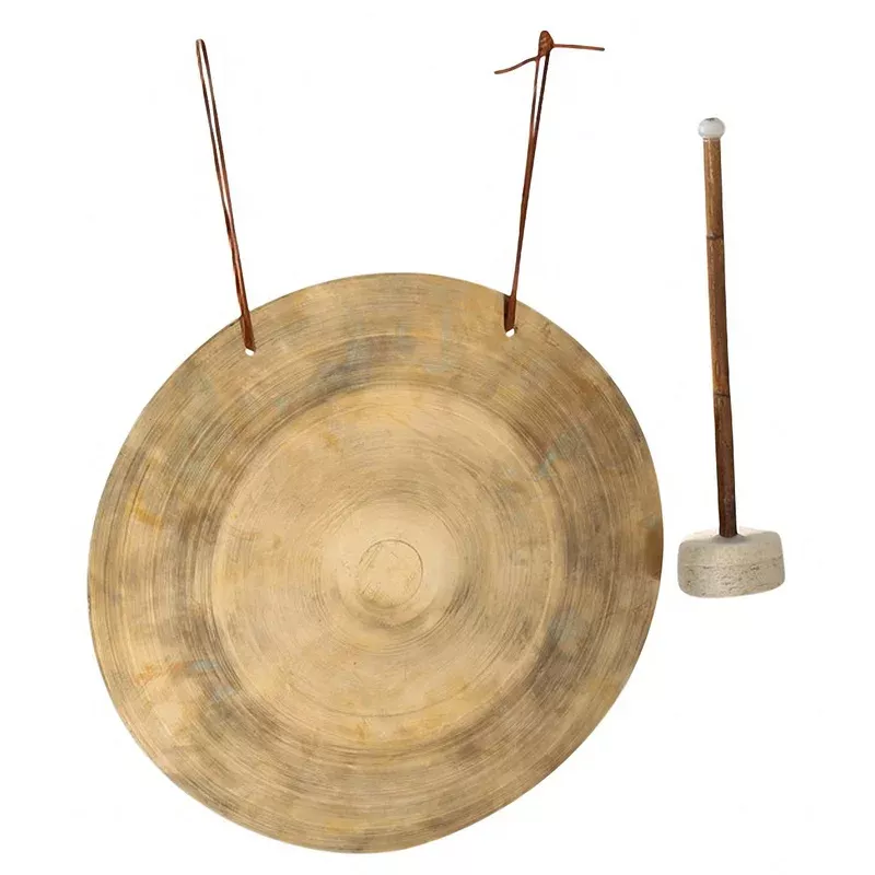 Sacred Space XLarge Burnished Himalayan Wing Gong 16″