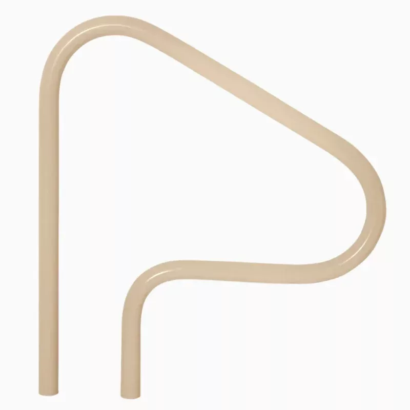 Saftron 30 x 30 Beige 3-Bend Return-to-Deck Handrail | P-330-RTD-B