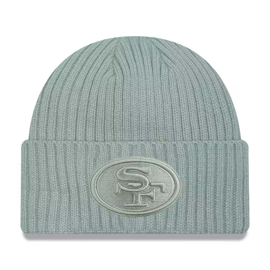 SAN FRANCISCO 49ERS COLOR PACK CUFFED KNIT – EVERGREEN