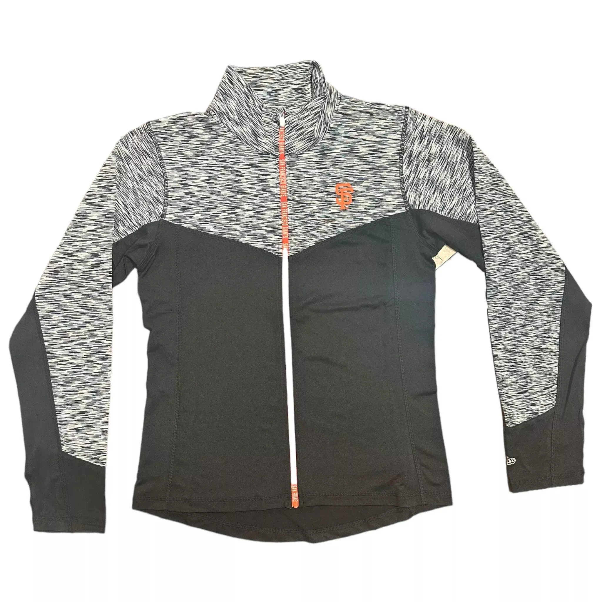 SAN FRANCISCO GIANTS WOMEN’S FULL ZIP TWO-TONE TRACK JACKET