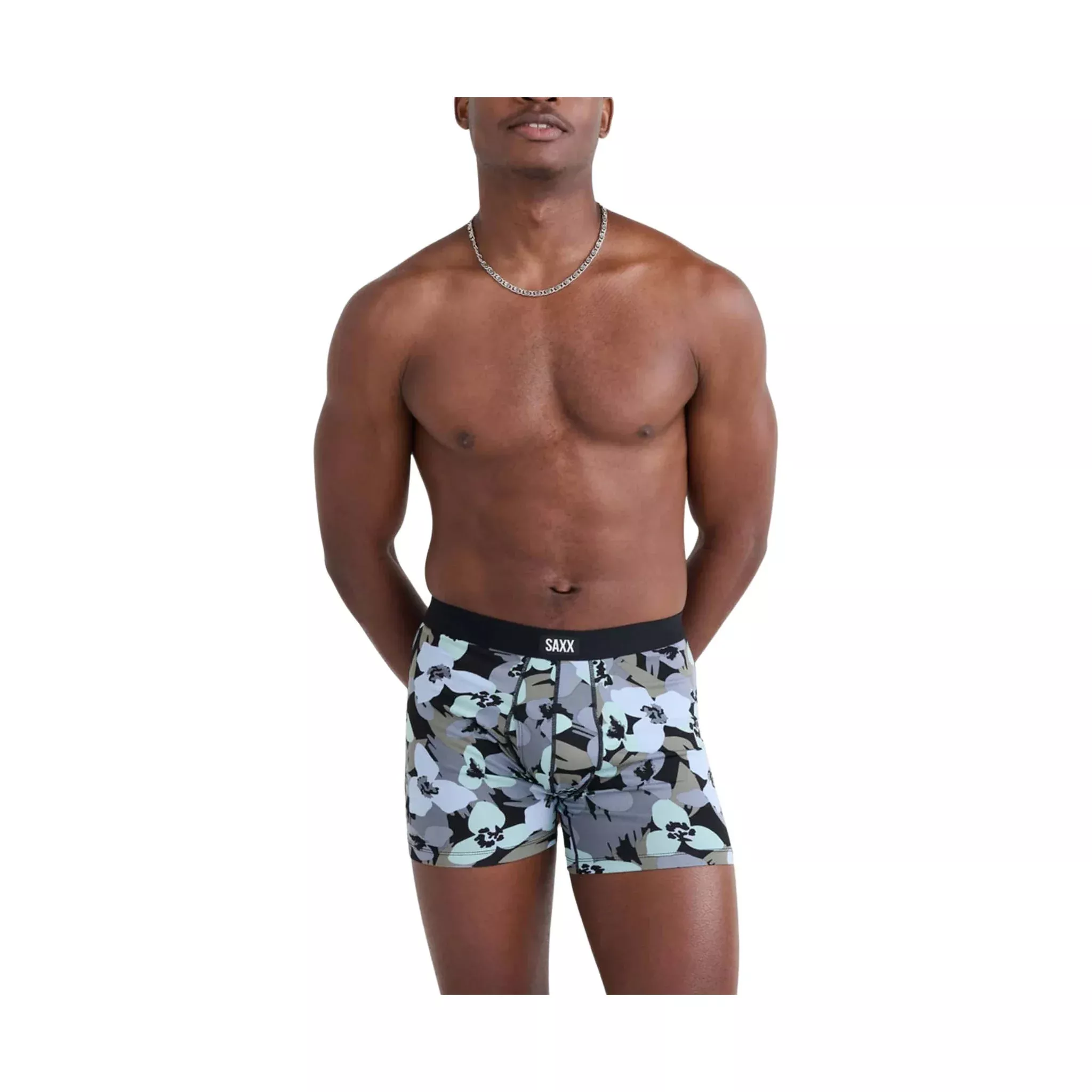 SAXX Men's Daytripper Boxer Brief - Camo Flowers