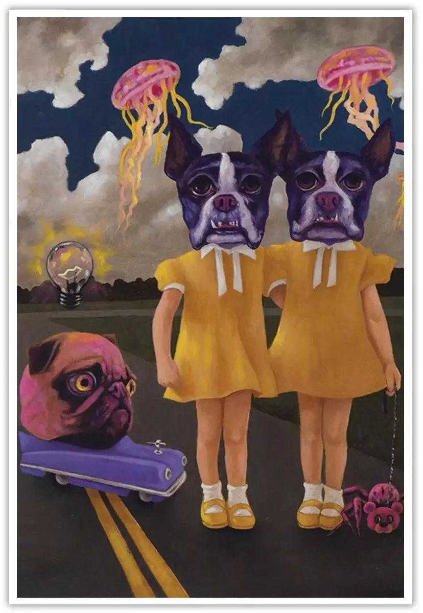 Sean Madden Binky's Dream 12 x 18 Art Print