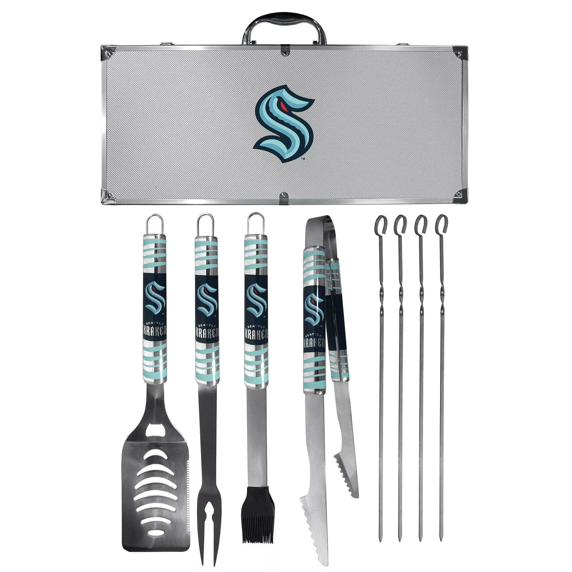Seattle Kraken 8 pc Tailgater BBQ Set