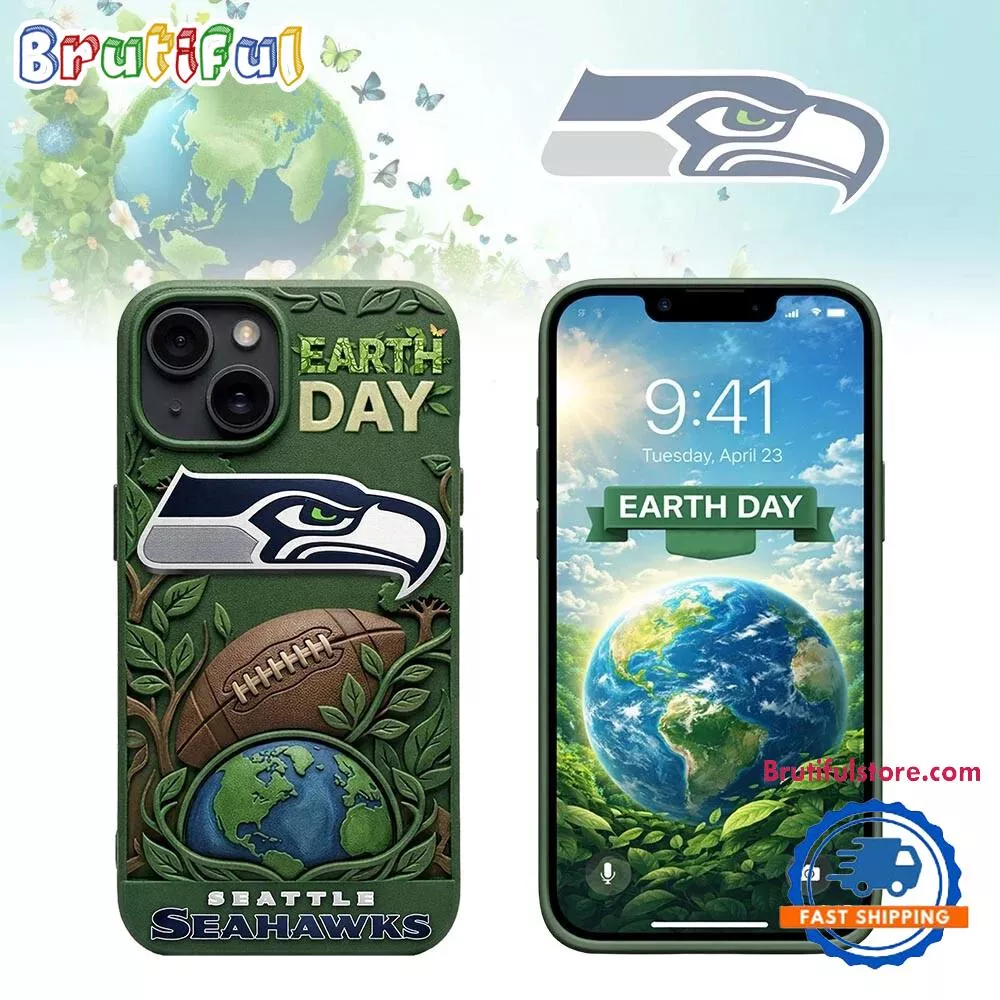 Seattle Seahawks NFL Earth Day 2026 Phone Case
