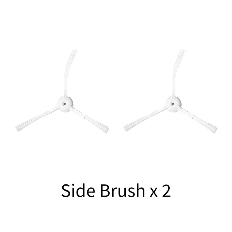 Side Brush for W2|2 pcs&4 pcs|White&Black