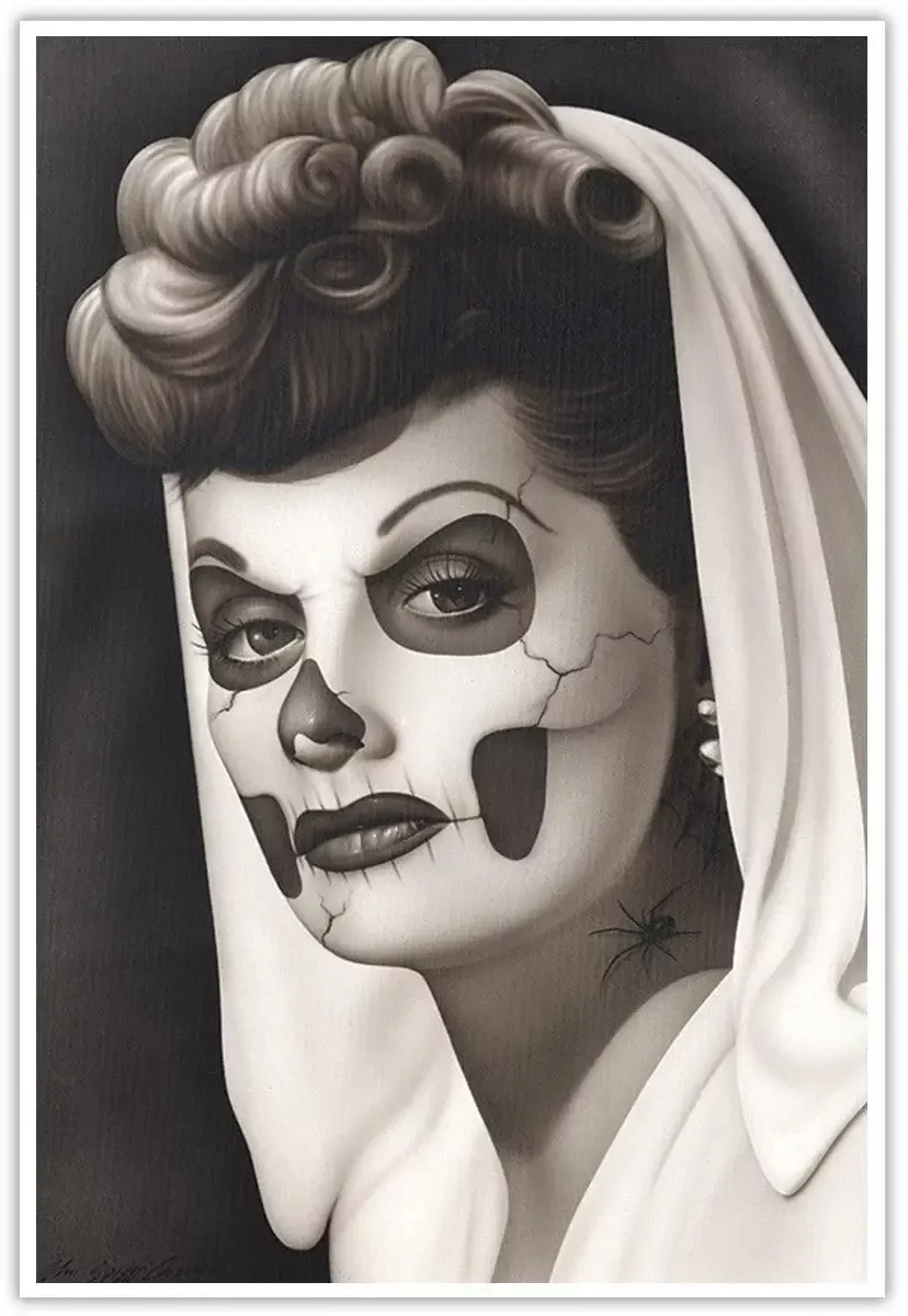Spider Lucy 12 x 18 Art Print