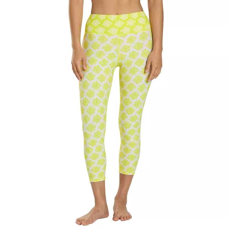 Sporti Active Coral Bloom Swim Capri Legging