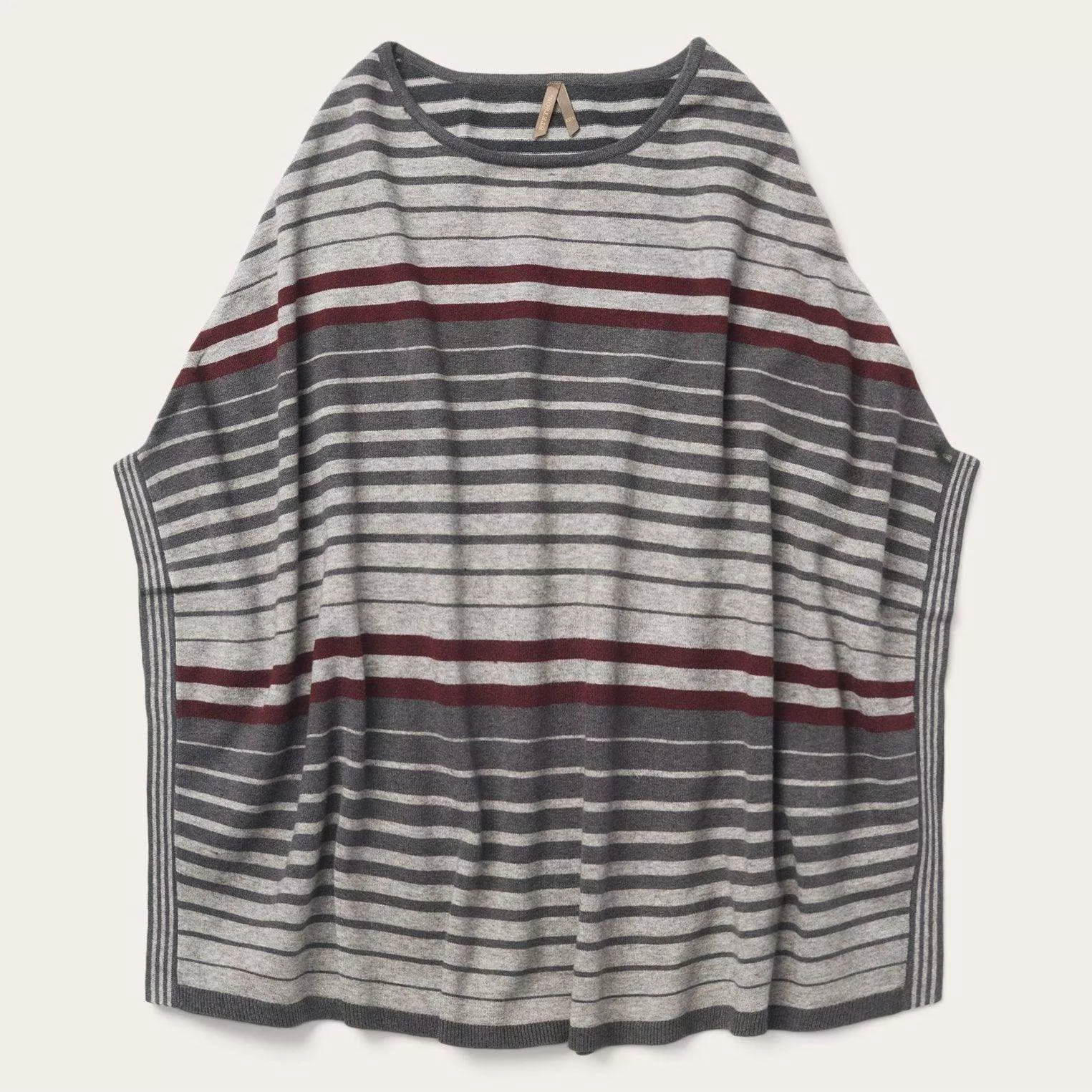 Stetson Ombre Stripe Sweater Poncho