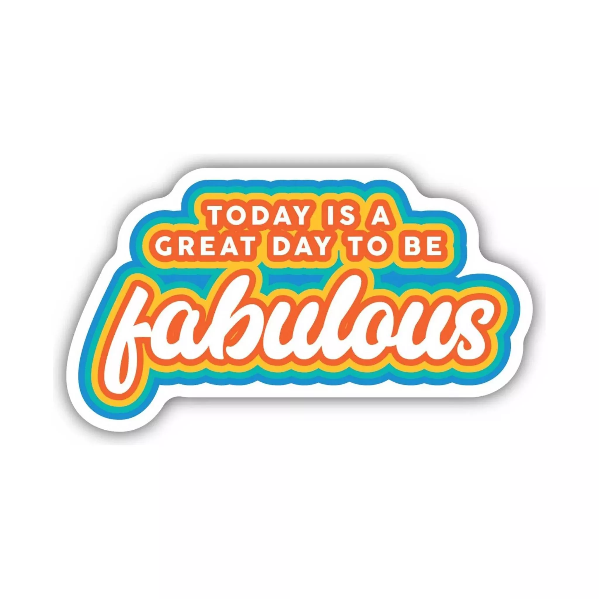 Sticker Northwest Fab Rainbow