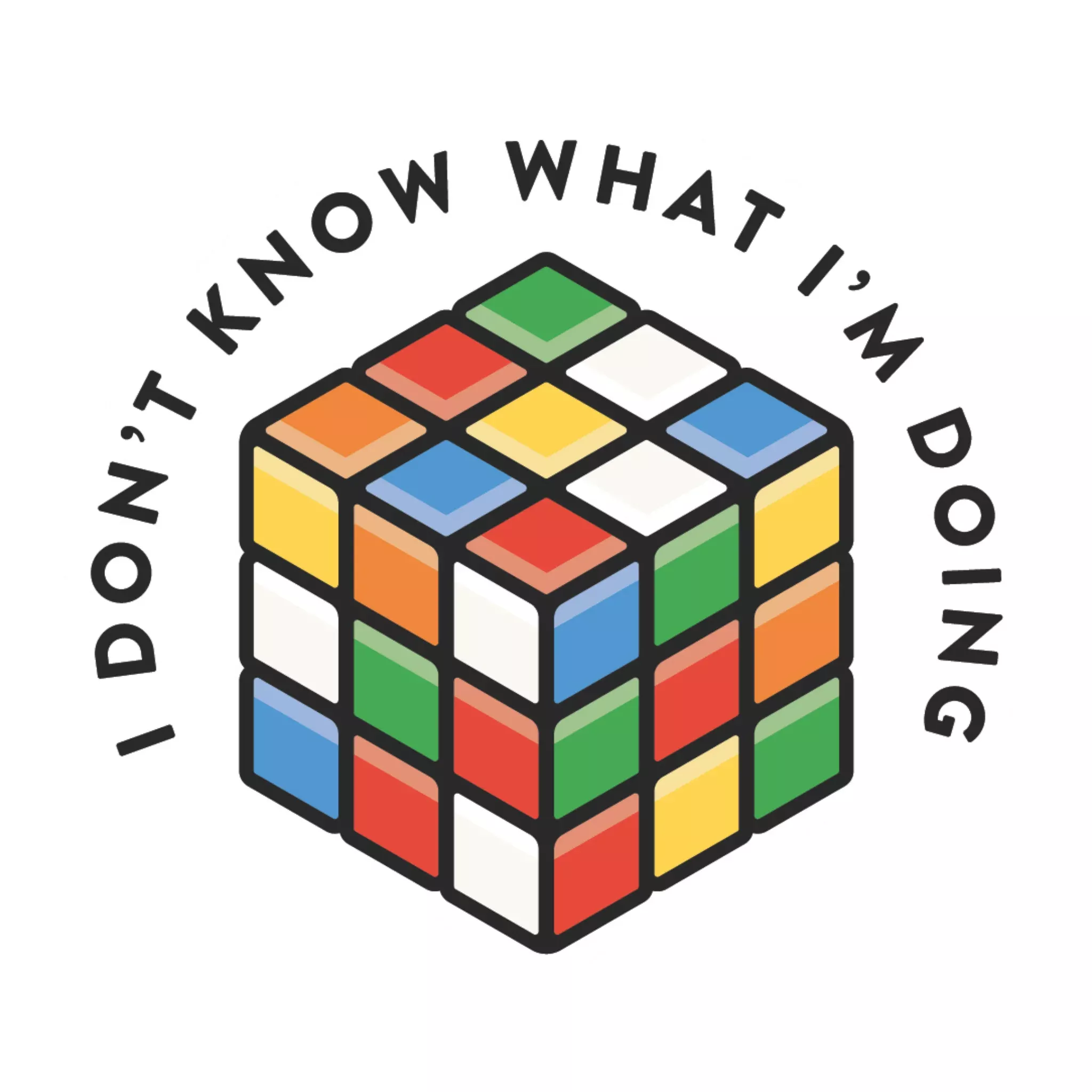 Sticker Northwest Rubiks Cube