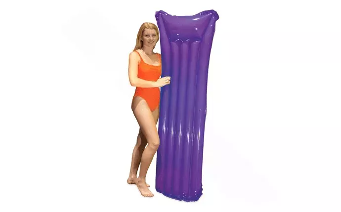 Swimline¬Æ Candy Transparent Floating Mattress Assorted 72 ” x 27 ” 9014