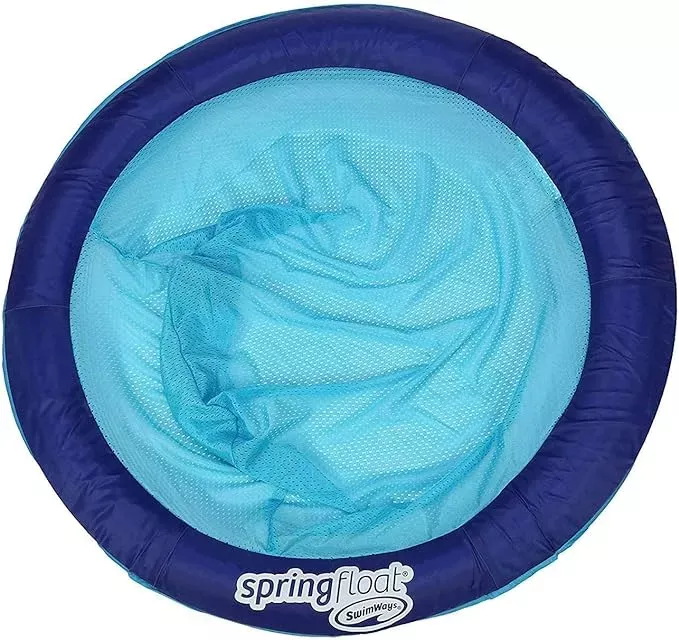 Swimways 6061820 Spring Float Papasan – Aqua With Pdq