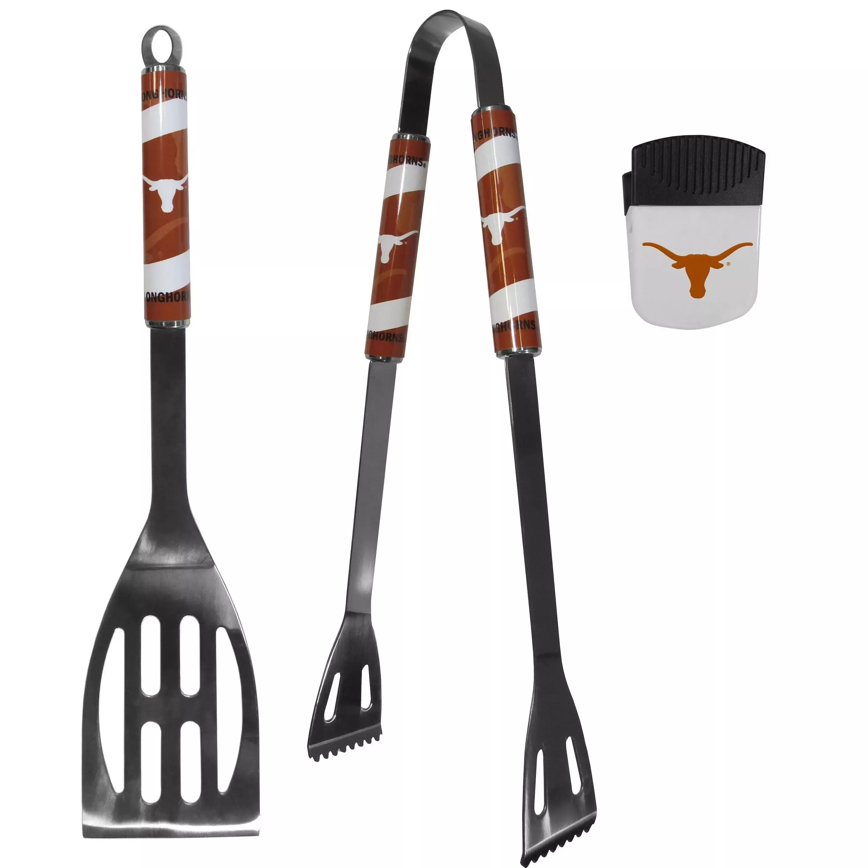 Texas Longhorns 2 pc BBQ Set and Chip Clip