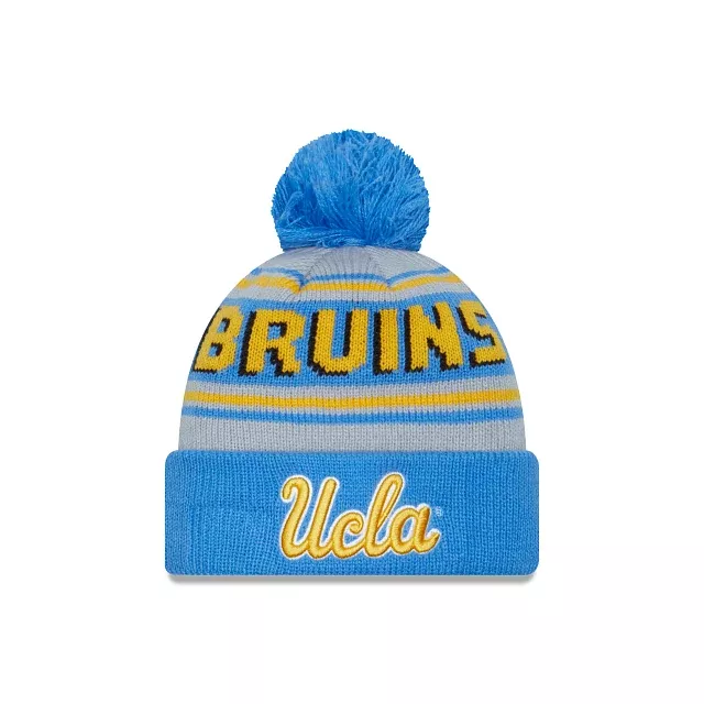 UCLA BRUINS EVERGREEN POM CUFFED KNIT