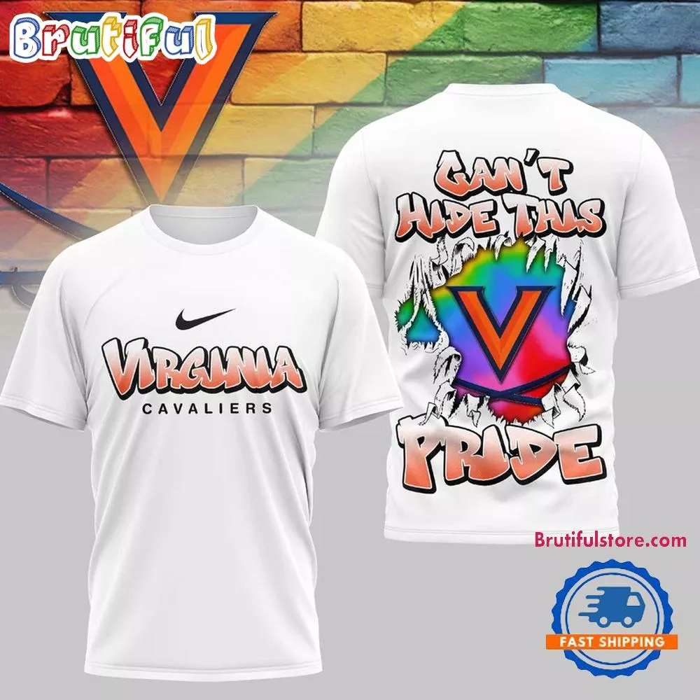 Virginia Cavaliers 2026 NCAA Pride Month Limited Edition 3D Shirt