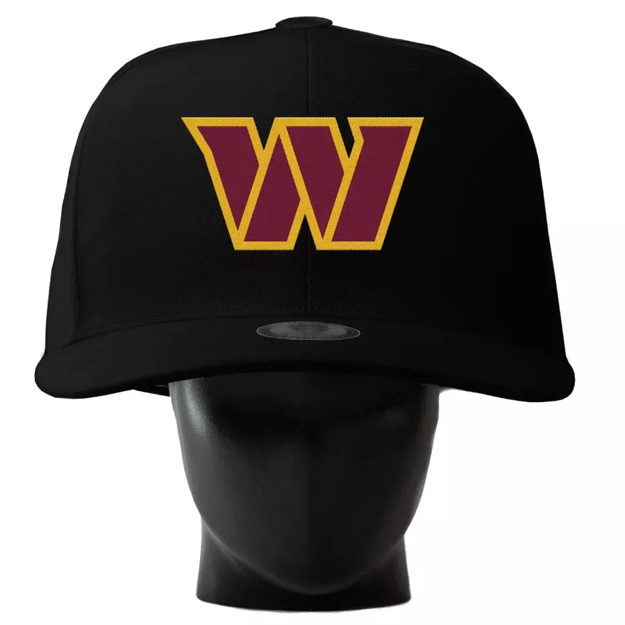 WASHINGTON COMMANDERS NOGGIN OVERSIZED HAT – BLACK