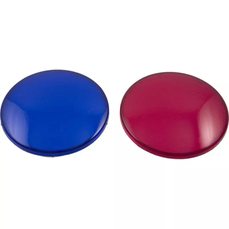 Waterway Plastics 630-0005 – Red And Blue Light Lens Set