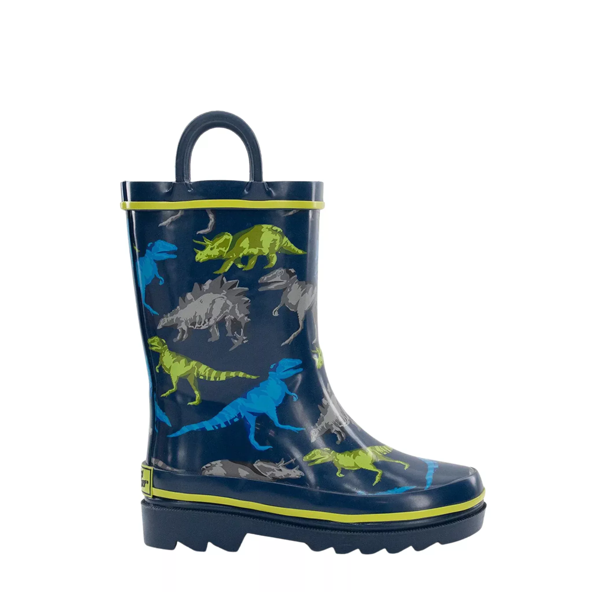 Western Chief Kids' Dino Friends Rain Boot - Navy