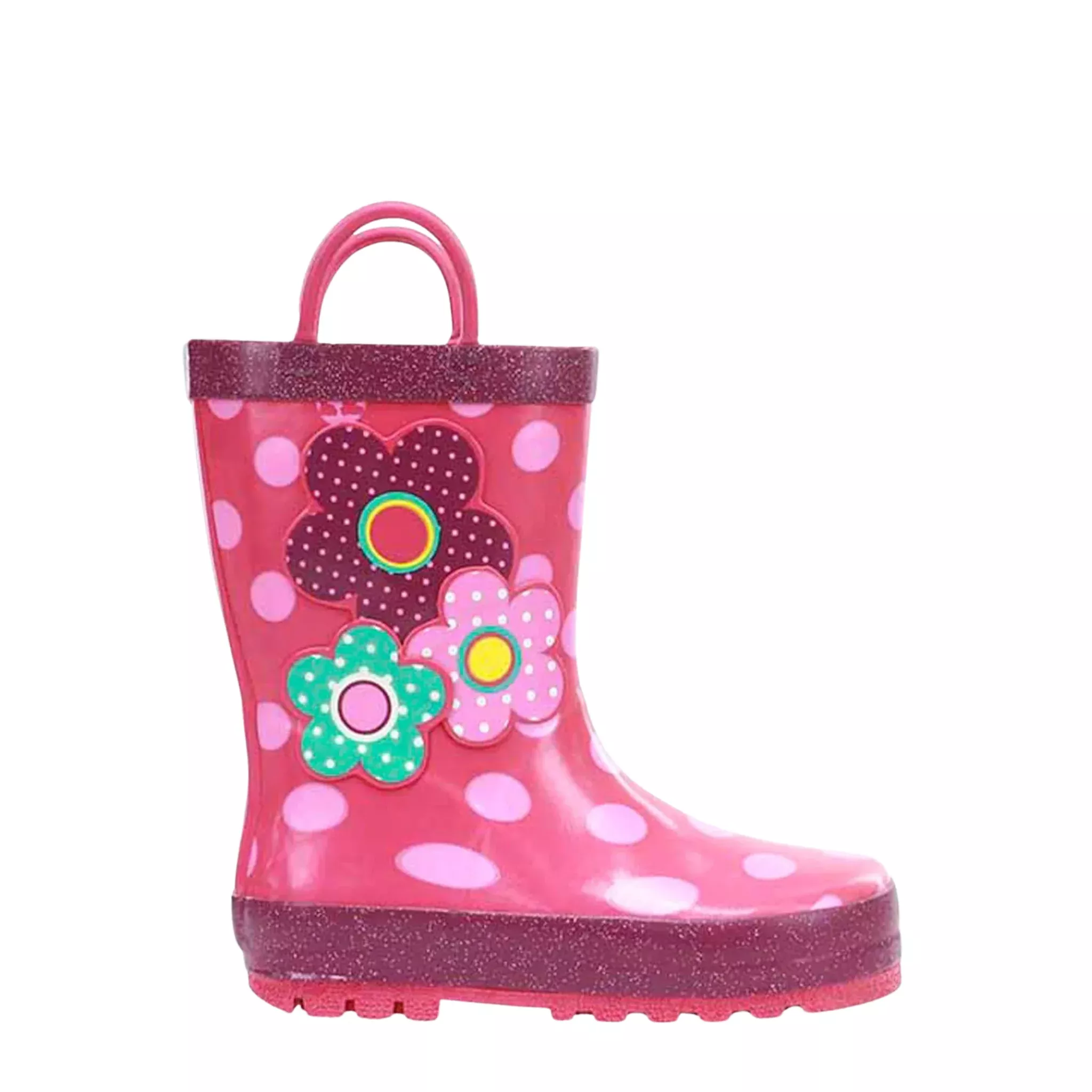 Western Chief Kids' Flower Cutie Rain Boot - Pink