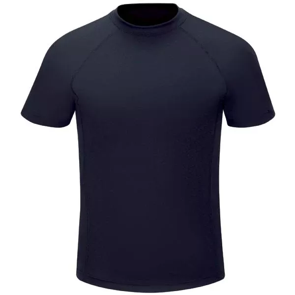 Workrite Men's Station wear Base layer Tee (Athletic Style) - Navy